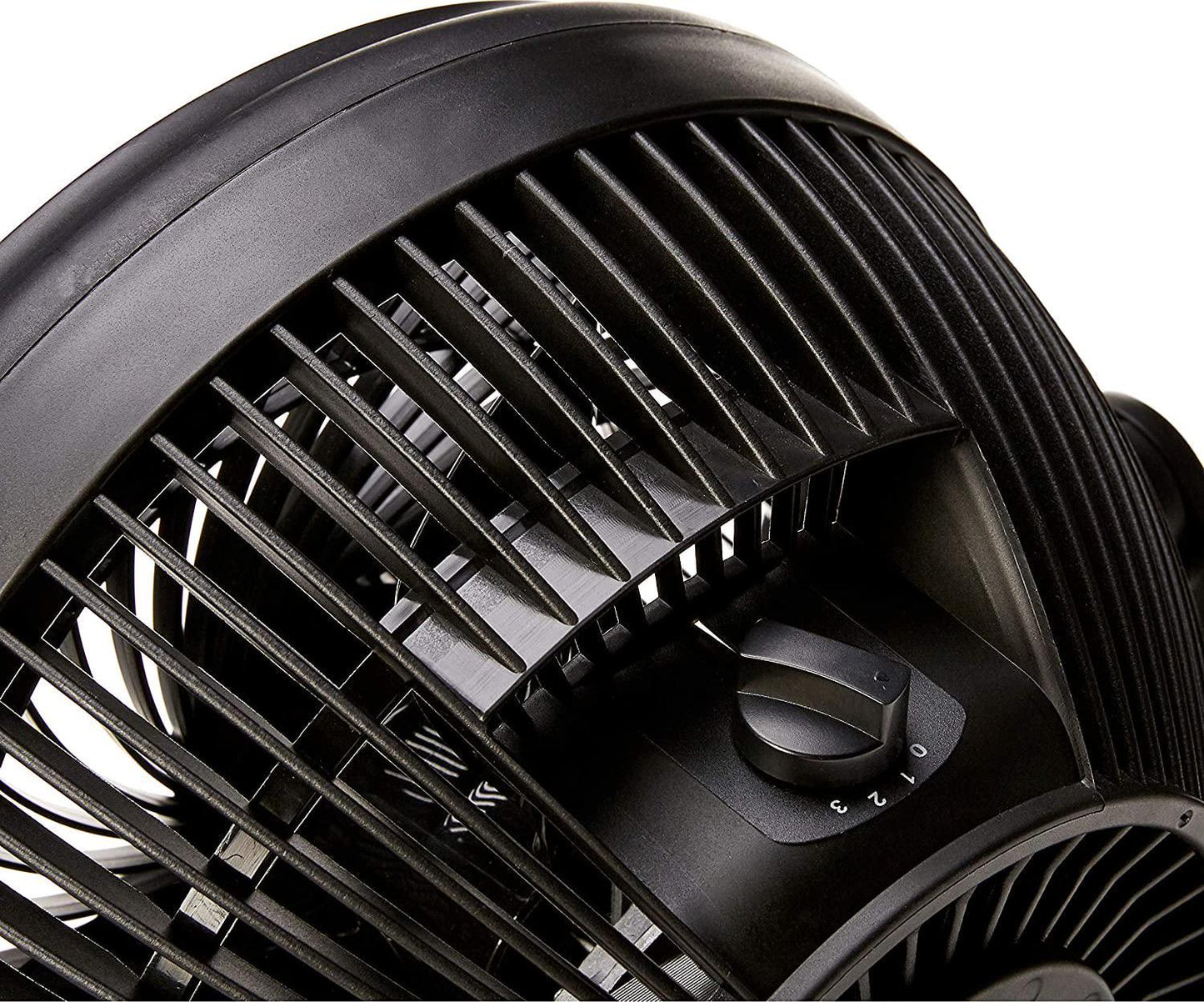 3 Speed Small Room Air Circulator Fan, 11-Inch, Blade, Black, 7.6 D x 14.8 W x 14.1 H