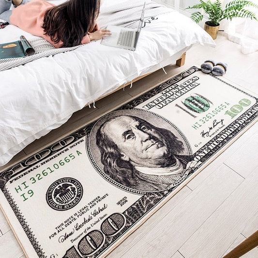 100 Dollar Benjamin Franklin Carpet-