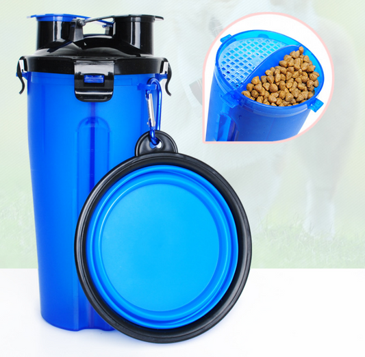 2 in 1 Portable Pet Feeder and Dog Water Bottle-Dog water bottle