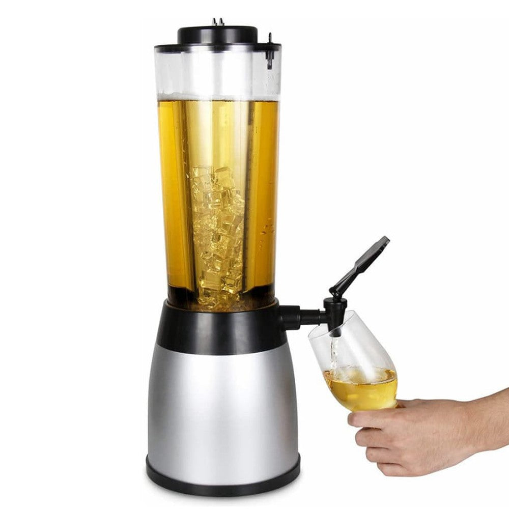 2.5 Liters Beer Tower Dispenser with LED Light-