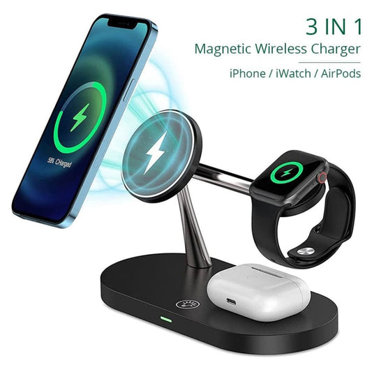 3 in 1 Magnetic iPhone Dock Station-Electronics