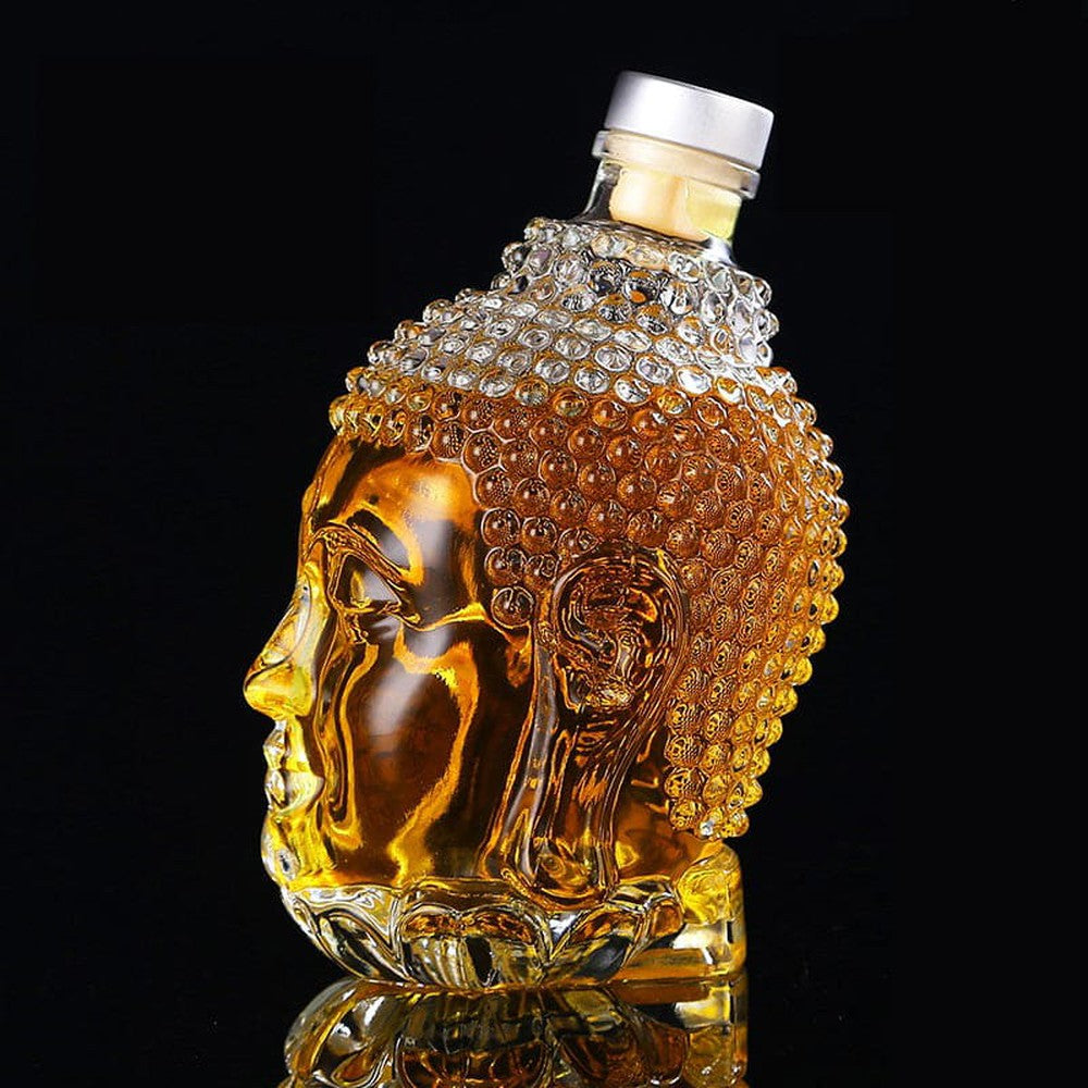 750ML Buddha Head Decanter-