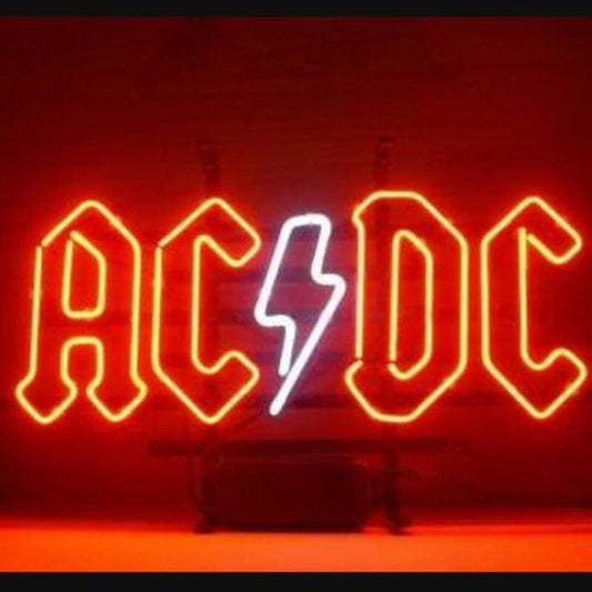 AC DC Neon Light-