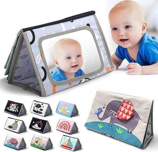 Baby Mirror Toys for Tummy Time,Newborn,Infant 0-3-4-6-12 Months Old Gift,Boy/-