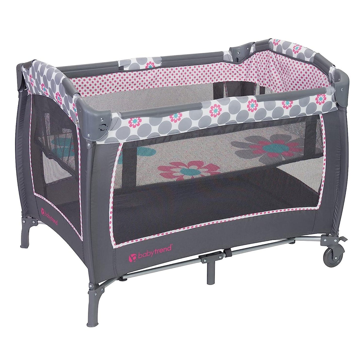 Lil Snooze Deluxe 2 Nursery Center, Daisy Dots