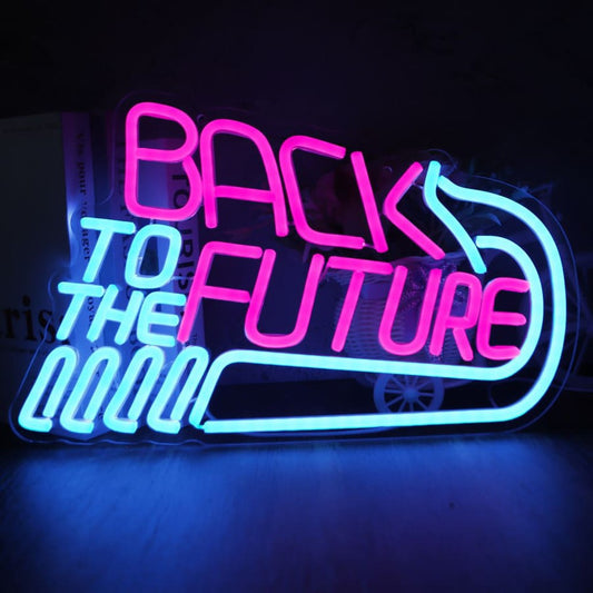 Back To The Future Neon Sign LED Light-
