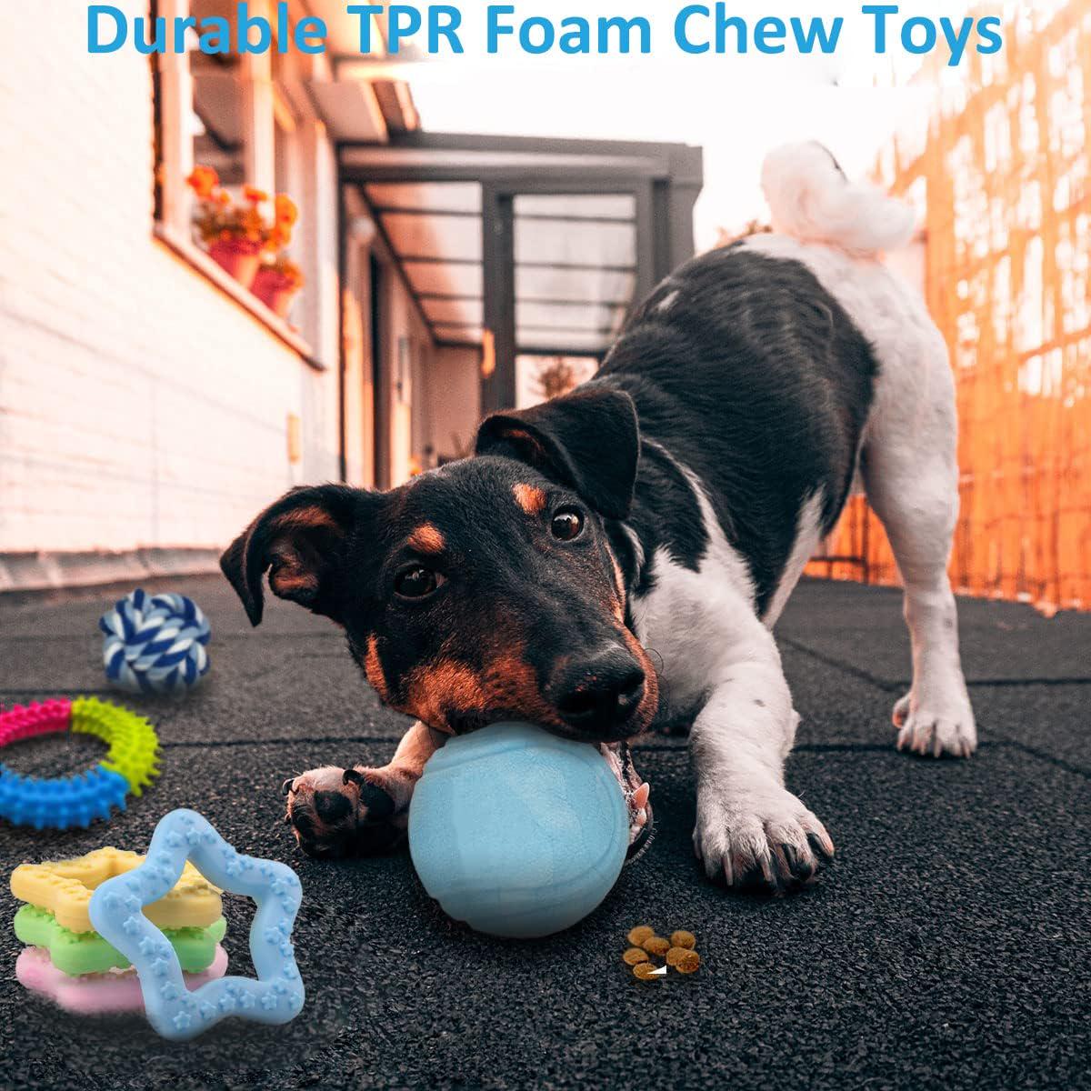 20 Pack Puppy Chew Toys - Dog Teething Toys for Puppies, Puppy Toys Toothbrush with Durable Ropes