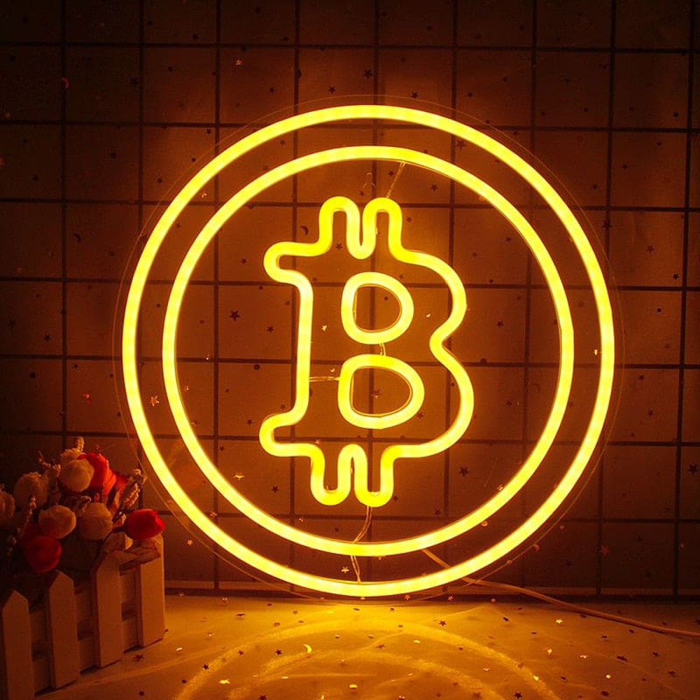 Bitcoin Neon Sign-