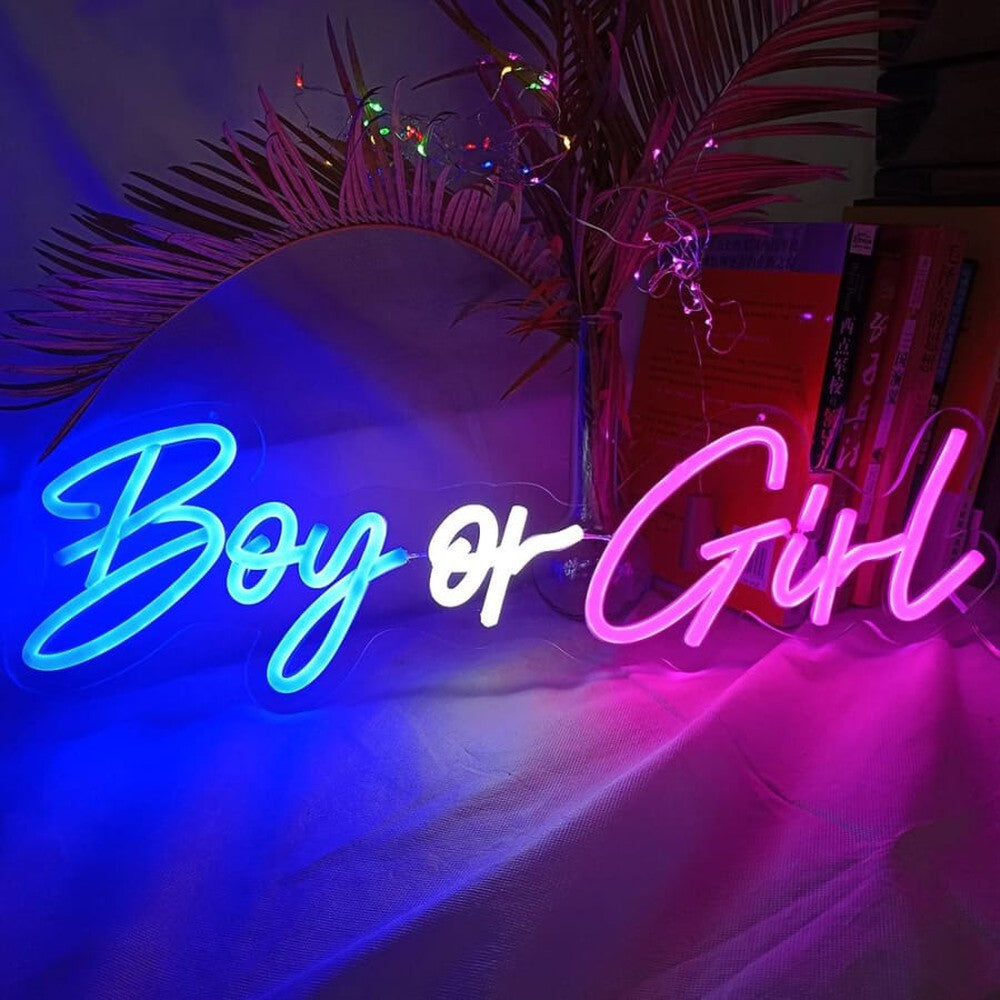 Boy or Girl Neon Light-