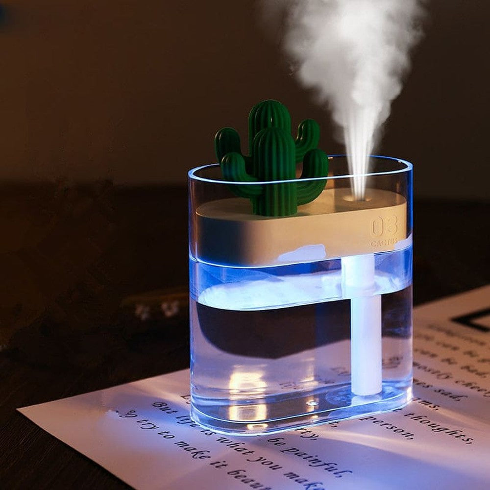 Cactus Humidifier Aroma Diffuser-Electronics