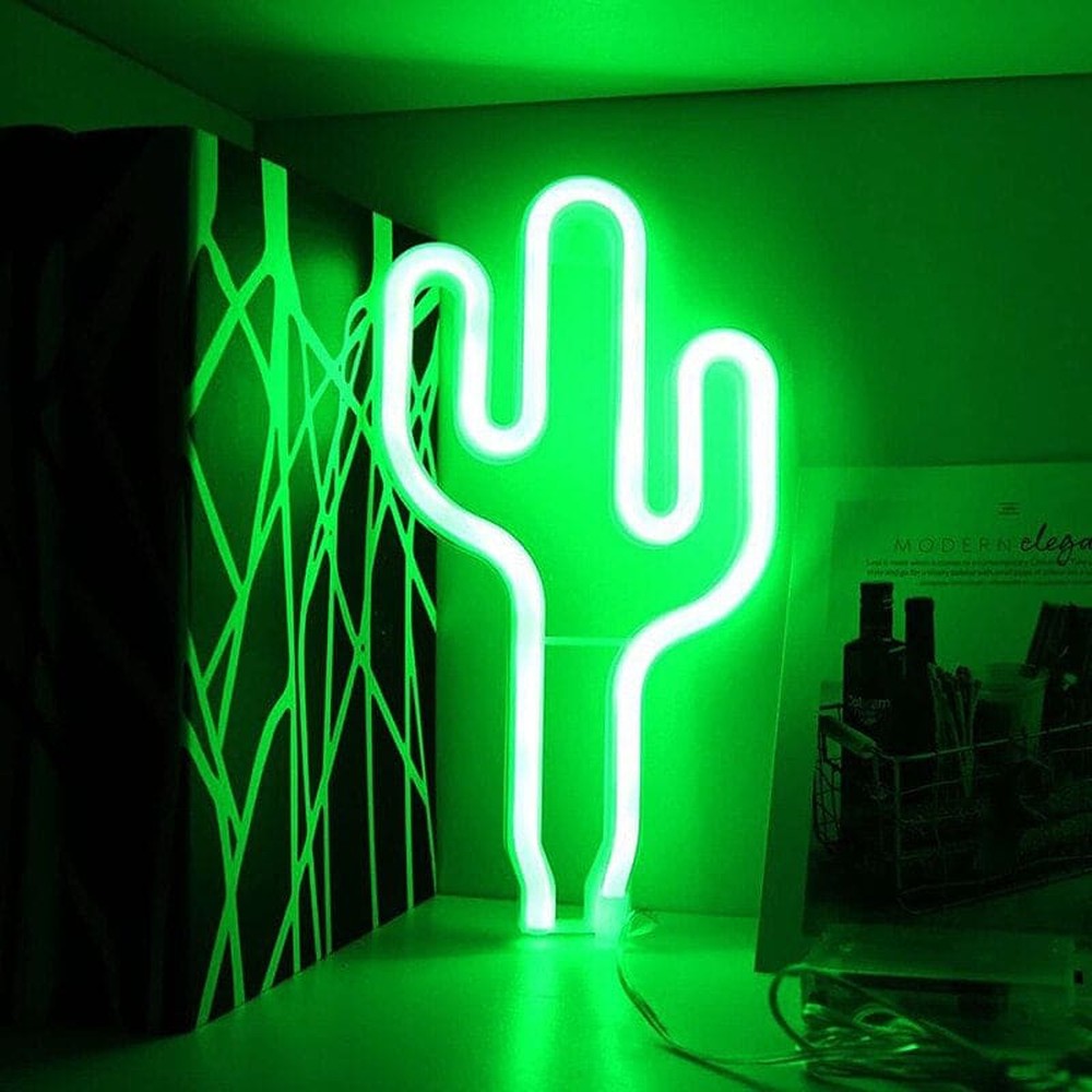 Cactus Neon Light-