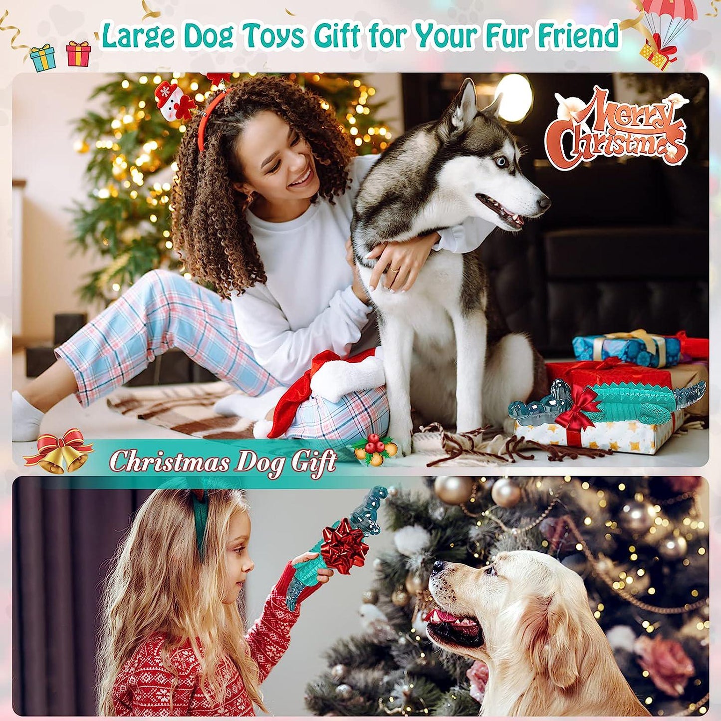 Dog Toys for Aggressive Chewers-Dog Chew Toy/Large Dog Toys/Tough Dog Toys/Heavy Duty Dog Toys/Durable Dog Toys