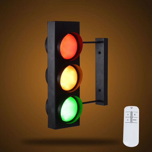 Double-Sided Traffic Light with Remote-