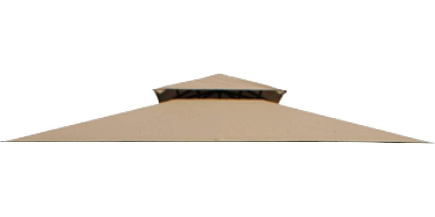 Garden Winds Replacement Canopy Top Cover for The Aldi Gardenline Grill Gazebo - Standard 350 (Will not fit Any Other Model) - Top Tier 34 x 21 , Bottom Tier 96 x 60