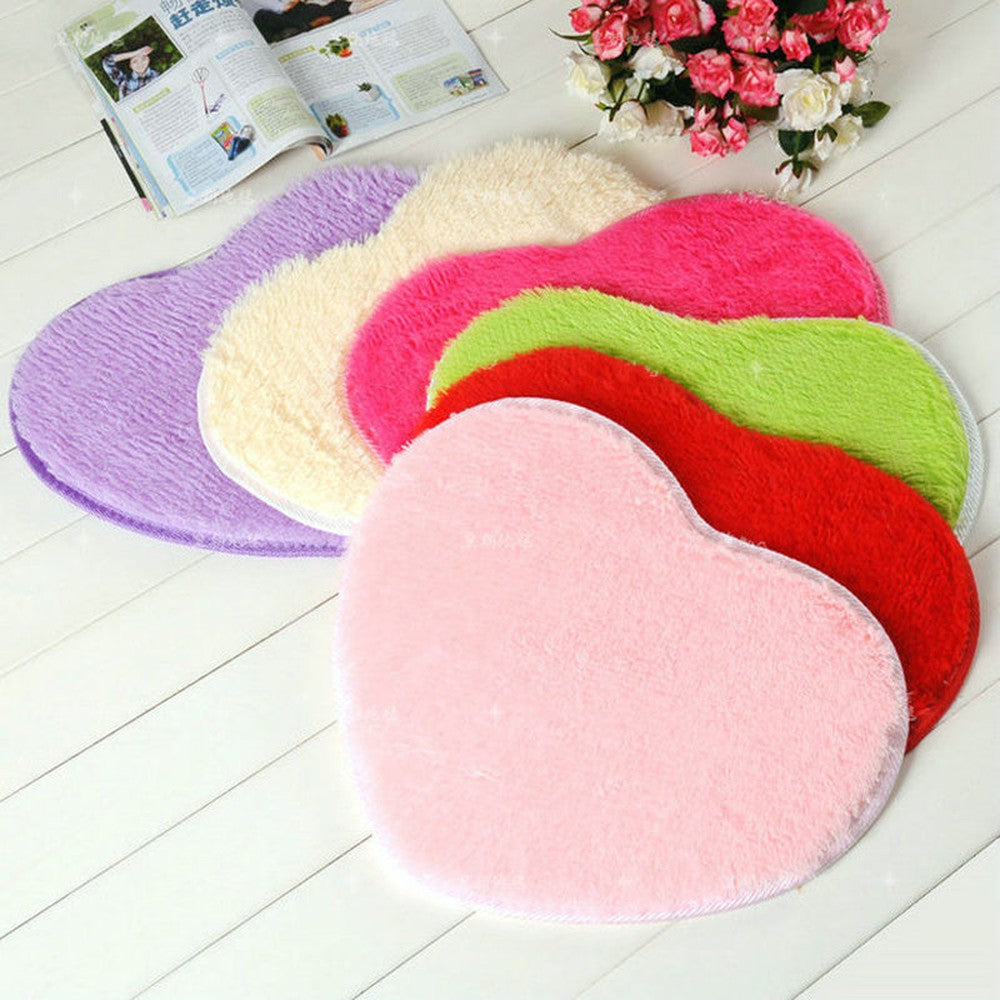 Heart Bath Mat-