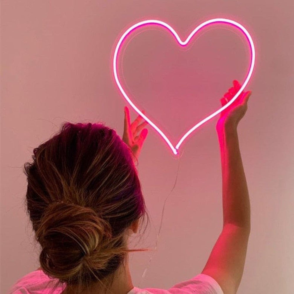 Heart Shape Neon Light-