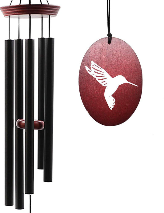 Hummingbird Wind Chimes for Outside, Wind Chimes Outdoor Tuned Soothing Melody, Memorial Wind Chimes Hummingbird Gifts for Mom/Grandma,Wind Chimes Outdoor Decoration, Patio, Garden, Yard.-