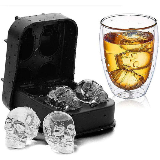 Ice Mould Skull Cube Tray-