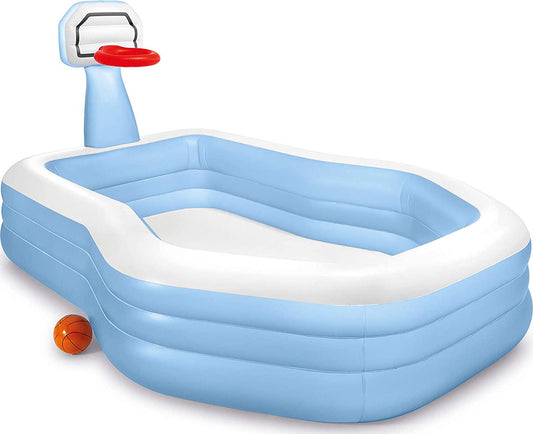 Intex Shootin' Hoops Swim Center Family Pool, for Ages 3-