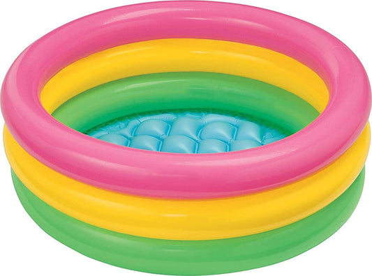 Intex Sunset Glow Baby Pool (34in x 10 in), Beige-