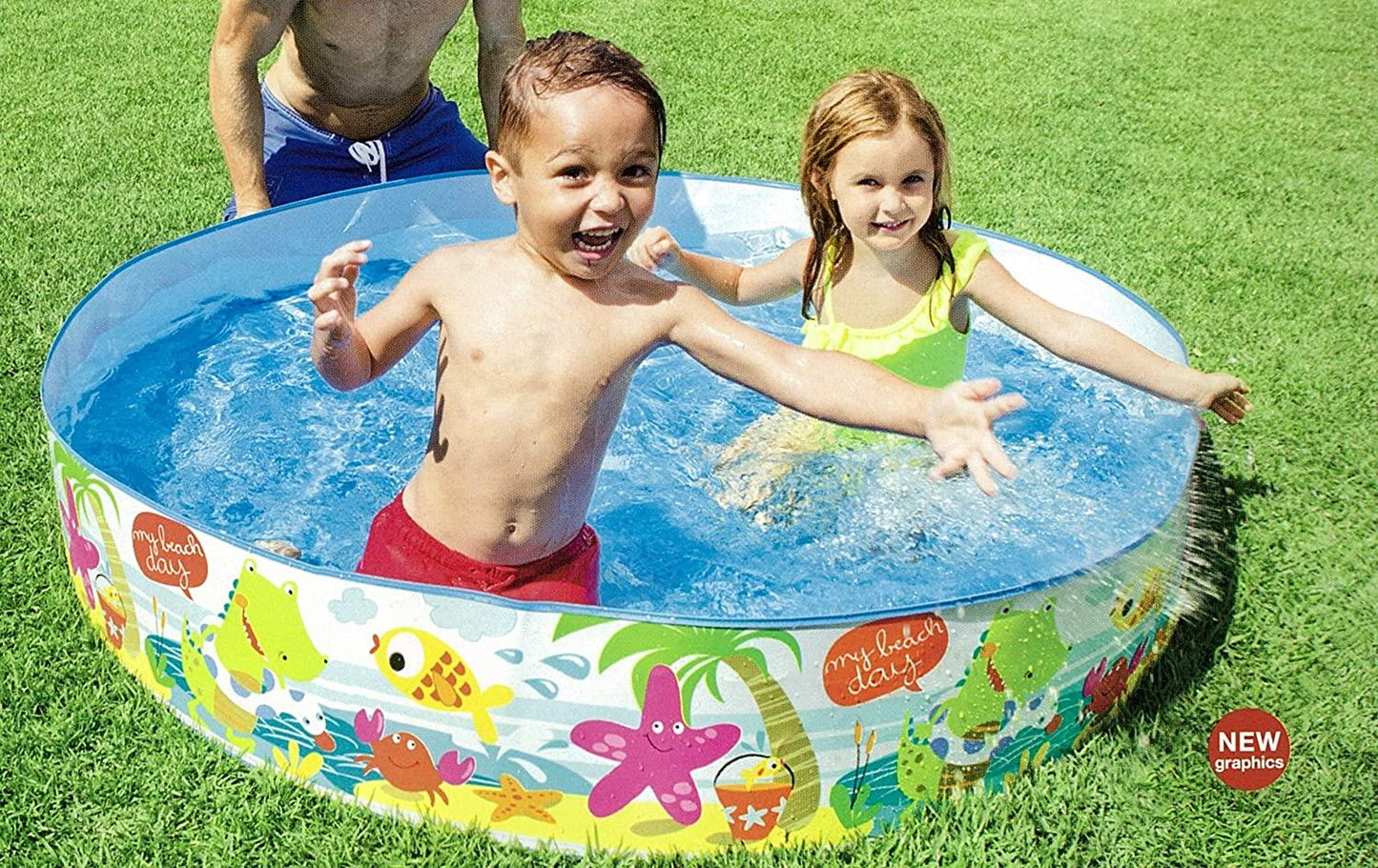 Intex Snorkel Buddies Snapset Pool - 5'X10" (Style May Vary)