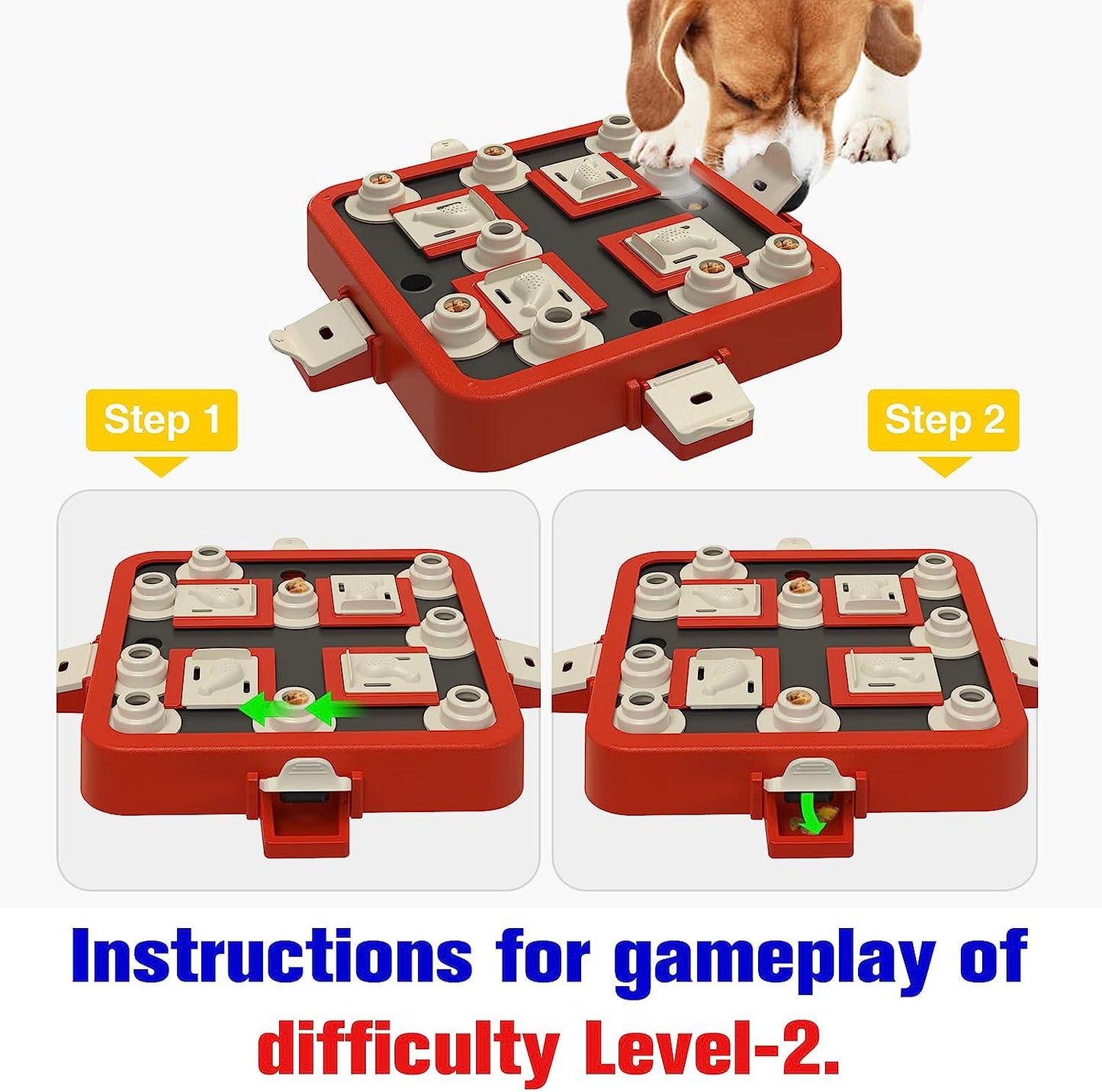 KADTC Dog Puzzle Toy Dogs Brain Stimulation Mentally Stimulating Educationa Toys Puppy