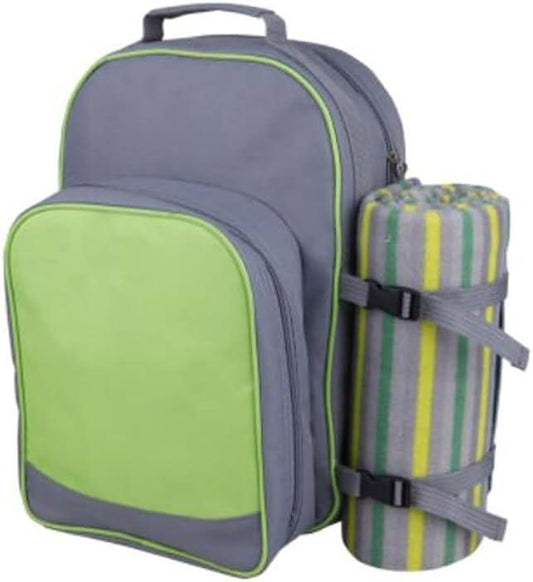 KKNH Picnic Bag Picnic Backpack 2 Person Set Outdoor Picnic Bag Tableware Set Picnic Supplies Insulation Bag Suitable Family Outdoor Camping Picnic Basket (Color : A)-