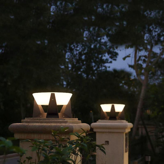 LED Fence Gate Pillar Head Lamp-