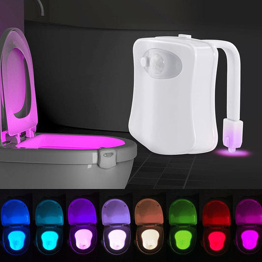LED Motion Sensor Toilet Light-