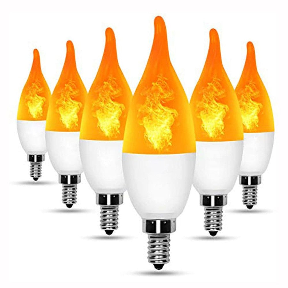 LED Simulated Flame Bulb-