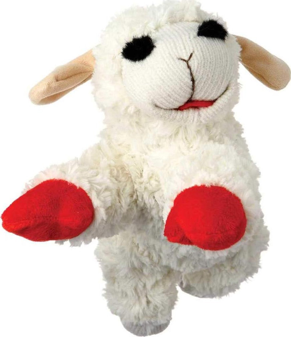 Lamb Chop Dog Toy Soft Plush Squeaker Classic TV Puppet Character Choose Size (Jumbo - 24in), Large Breeds-