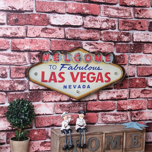 Las Vegas Metal Wall Sign-