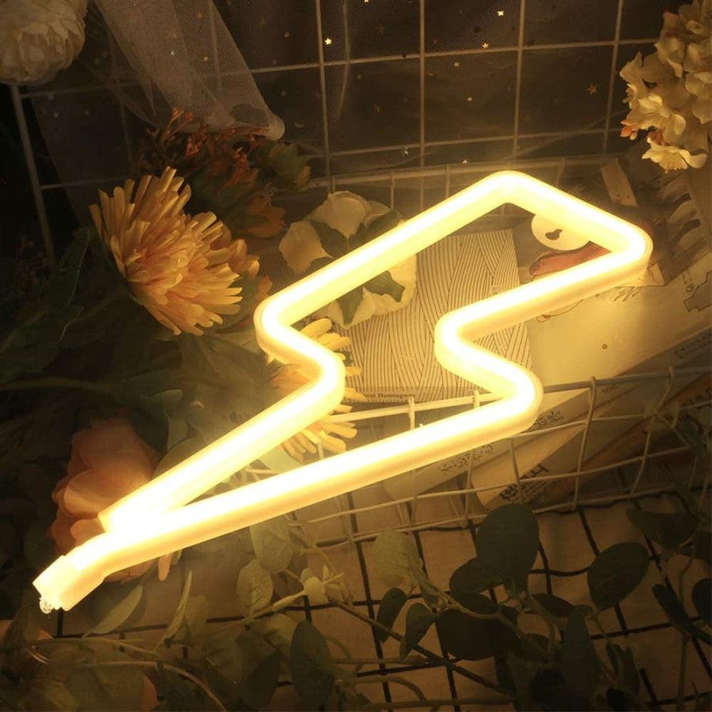 Lightning Bolt Neon Sign-