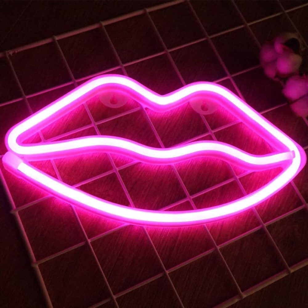 Lips Neon Light-