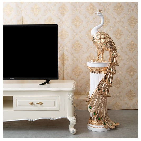 Luxury Classical Peacock Statue-