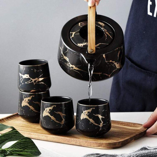 Marble Tea Set-