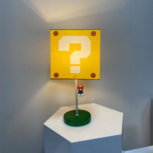 Mario Question Mark Block Table Lamp-