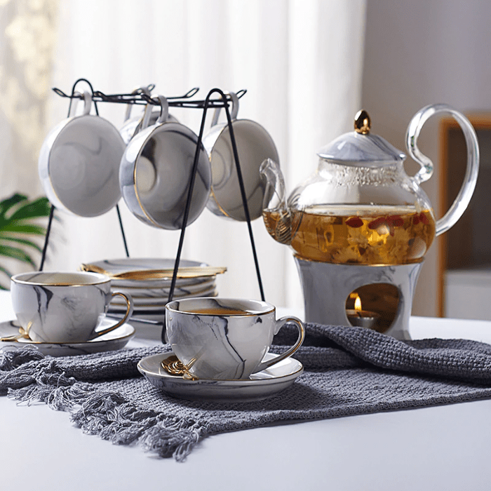 Marshall Porcelain Tea Set-Tea Set