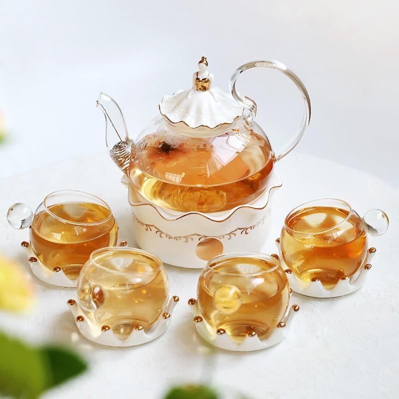 Millie Glass Tea Set-100003289