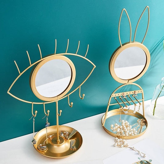 Multi-function Mirror and Jewellery Stand-