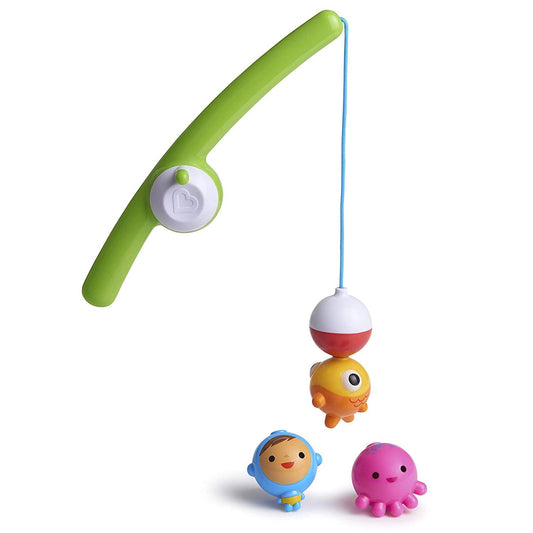 MunchkinÂ Fishin' Magnetic Baby and Toddler Bath Toy, 4pc Set-