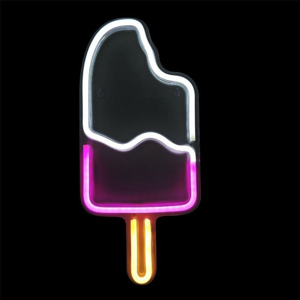 Popsicle Ice Cream Neon Light-