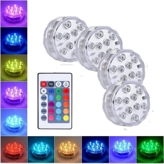 Remote Control LED Underwater Lights-