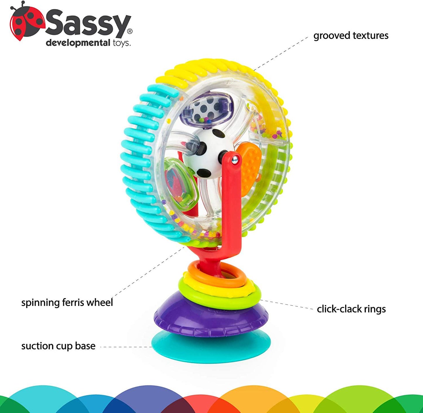 Sassy Wonder Wheel Activity Center