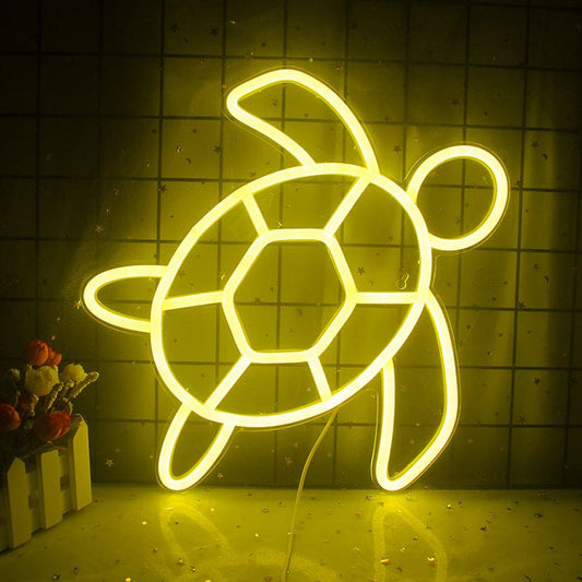Sea Turtle Design LED Neon Sign-