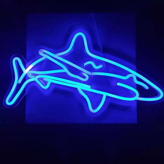Shark Neon Sign-