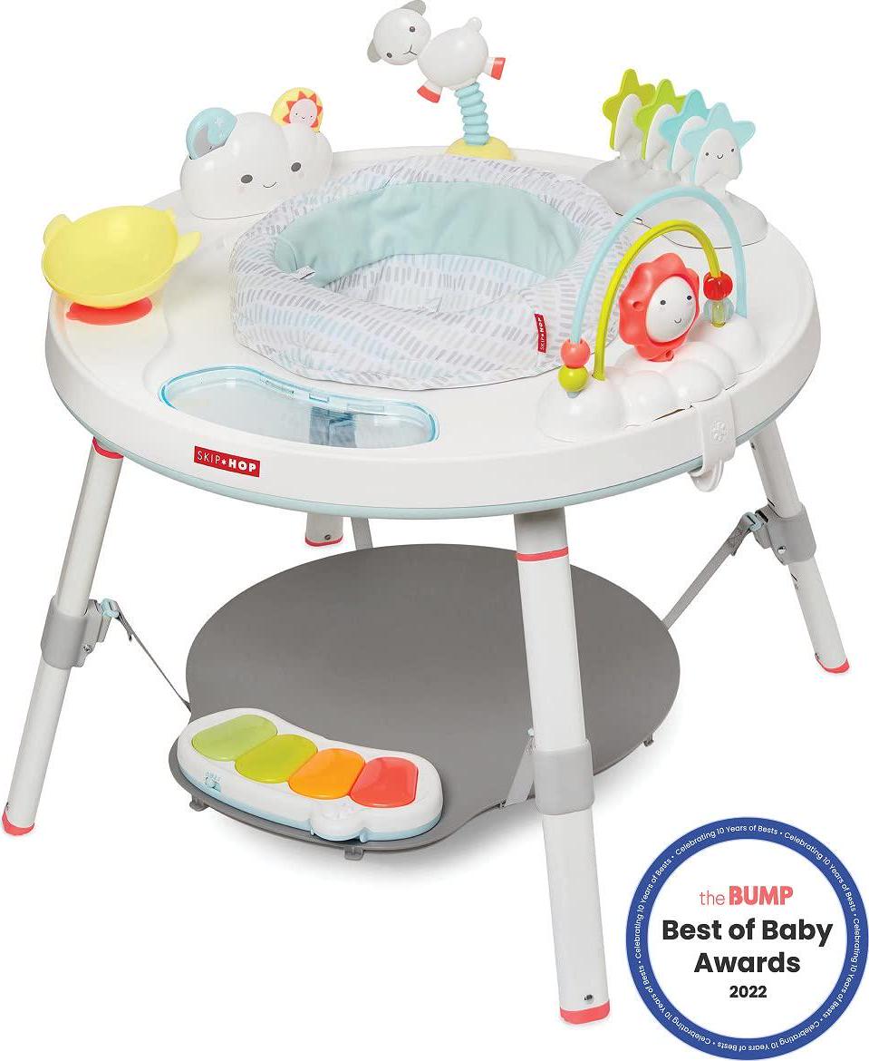 Baby Activity Center: Interactive Play Center with 3-Stage Grow-with-Me Functionality, 4mo+