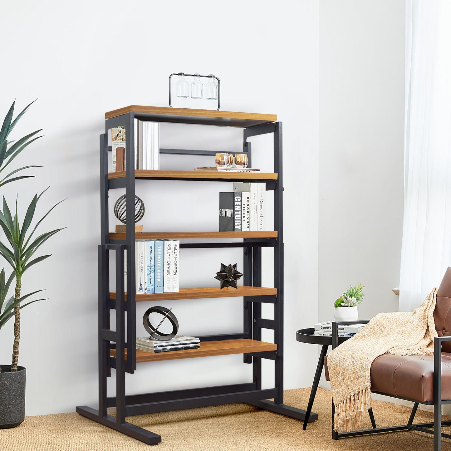 Sorrento Convertible Bookcase To Table-