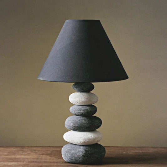Stone Tower Table Lamp-