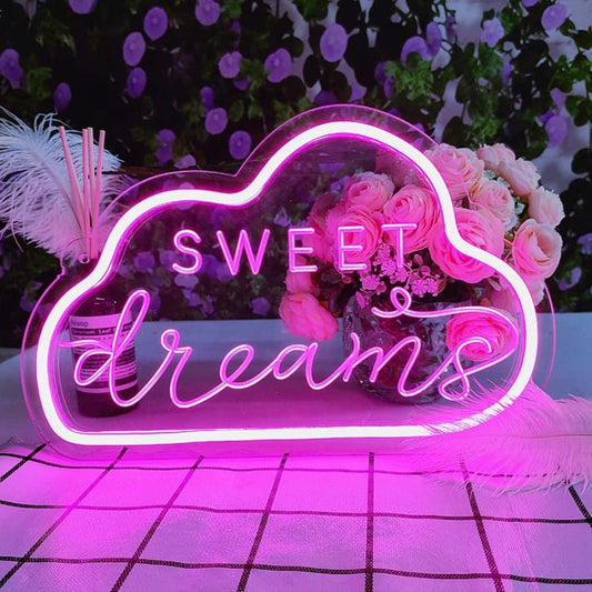 Sweet Dreams Cloud Neon Light-Lighting